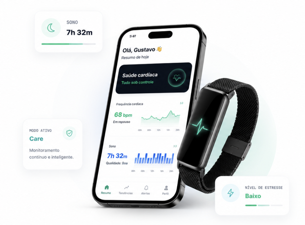App InPulse com pulseira